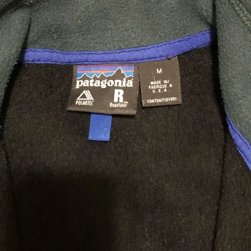 Patagonia polartec usa fleece vintage